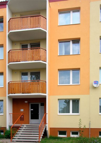 Revitalizace panelového domu E. Valenty 31 a 33, Prostějov